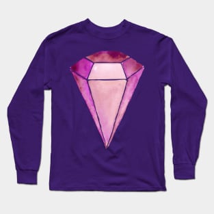 Pink gemstone Long Sleeve T-Shirt